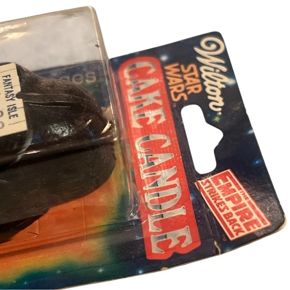 Vintage 1980 Wilton Star Wars Darth Vader Candle NOS The Empire Strikes Back
